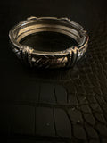Ryder wide metal bangle